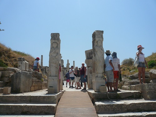 Le lac Qarûn (oasis de Fayoum)